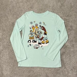 Robotics Team Graphic Long-sleeved T-shirt XL 16